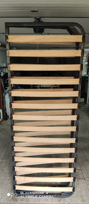Estrado cama de casal 195x150 dobrável