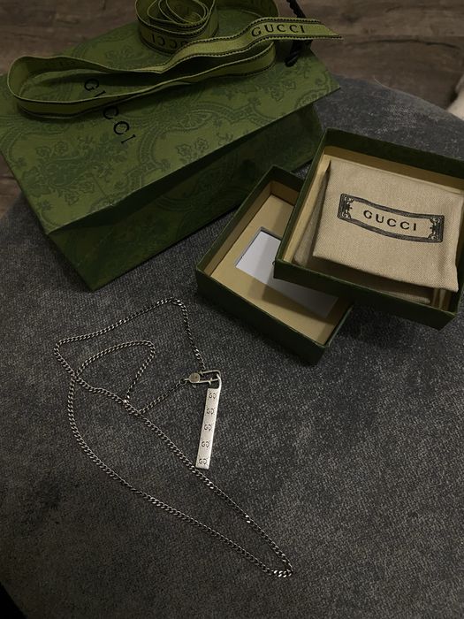 Подарочный набор Gucci новая подвеска с пробой, оригинальная упаковка