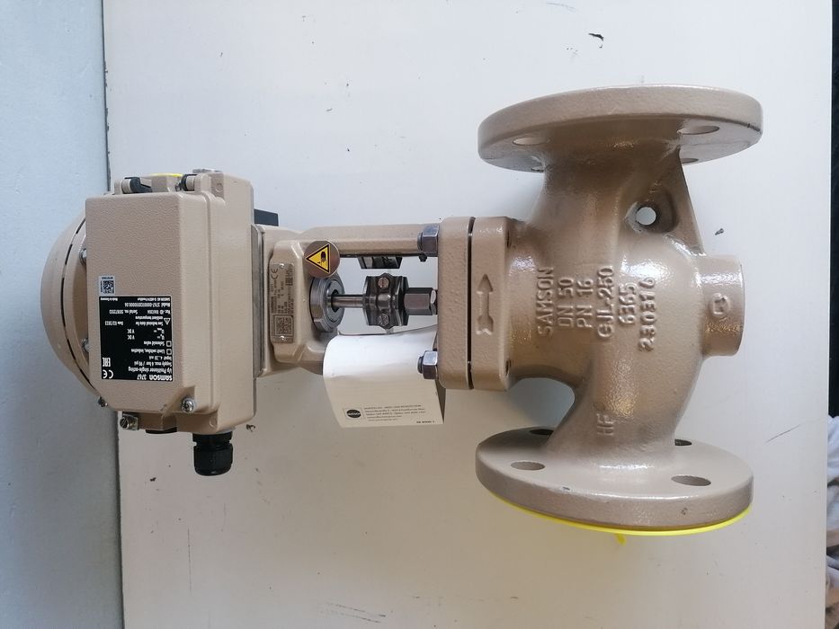 SAMSON 3241 DN-50 PN-16 siłownik 3277 pozycjoner 3767
