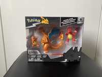 POKEMON Figurki Charmander Charmeleon Charizard