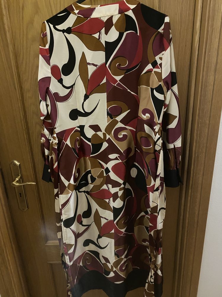 Vestido Zara estampado
