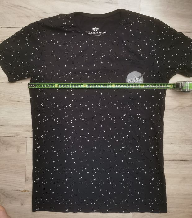 Tshirt Alpha industries. NASA. rozm M