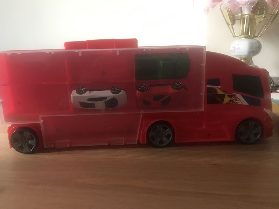 Авто трейлер, погрузчик, фура с машинками, Truck carry case.