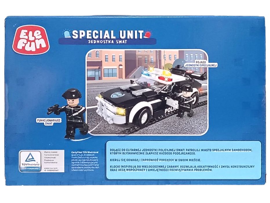 Klocki Elefun Special Unit - Jednostka SWAT C0542A