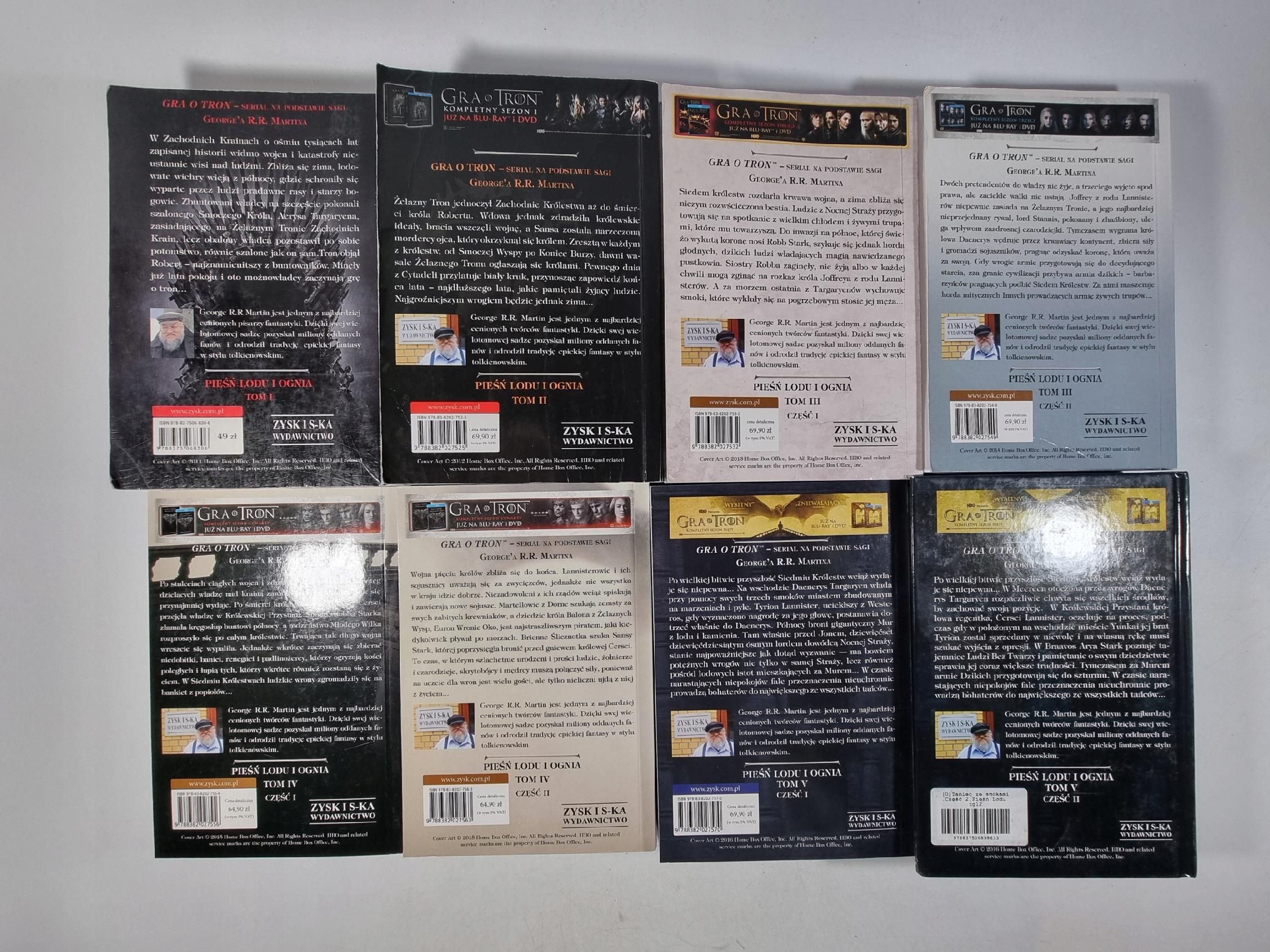 Gra o Tron 1-8 / George R.R. Martin