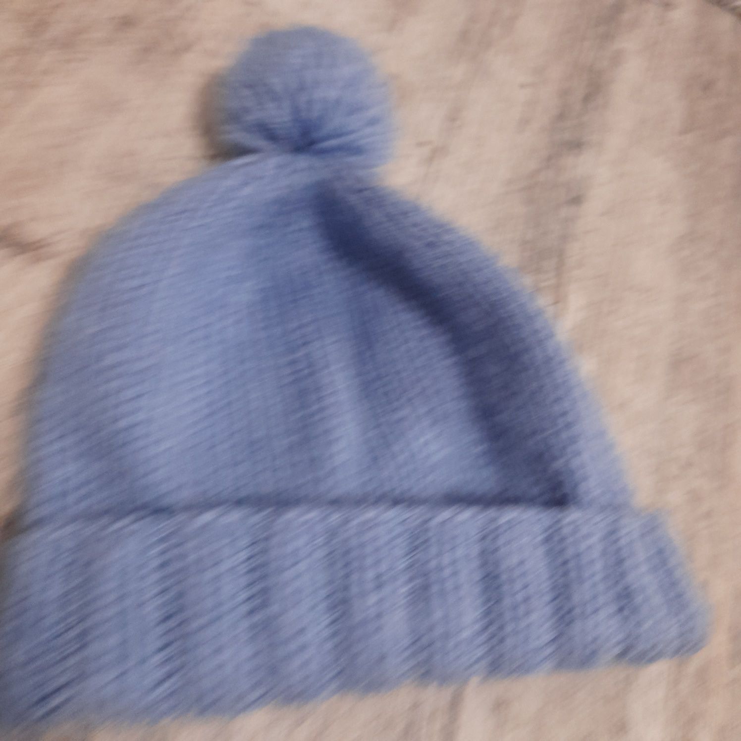 Błękitna czapka 49 cm