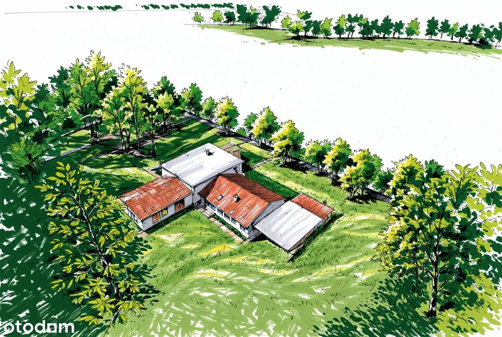 Malownicza działka nad jeziorem z warunkami