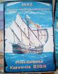 Model kartonowy Nina z floty Kolumba