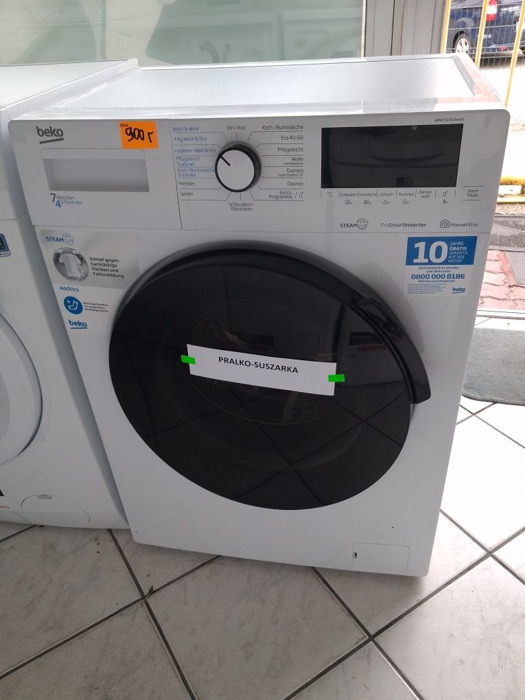 Pralko-suszarka Beko slim-45cm głębokości.  Gwarancja i transport ‼️