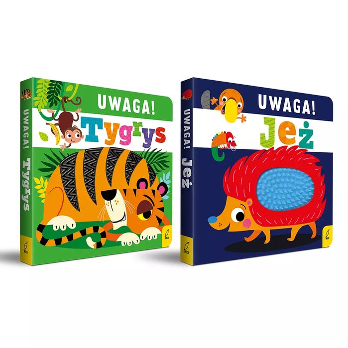 Pakiet Uwaga! Tygrys / Jeż. Wilga / GW Foksal