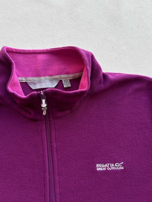Regatta Great Outdoors _ Fioletowy polar na zamek przy szyi 44-48