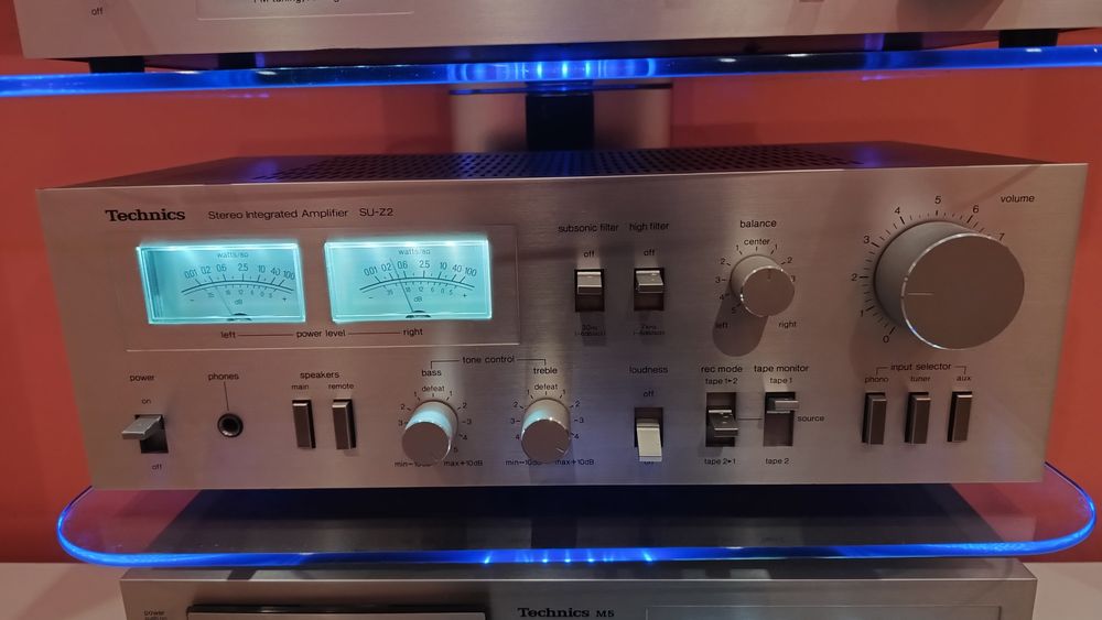 Wieża stereo Technics plus gramofon gratis