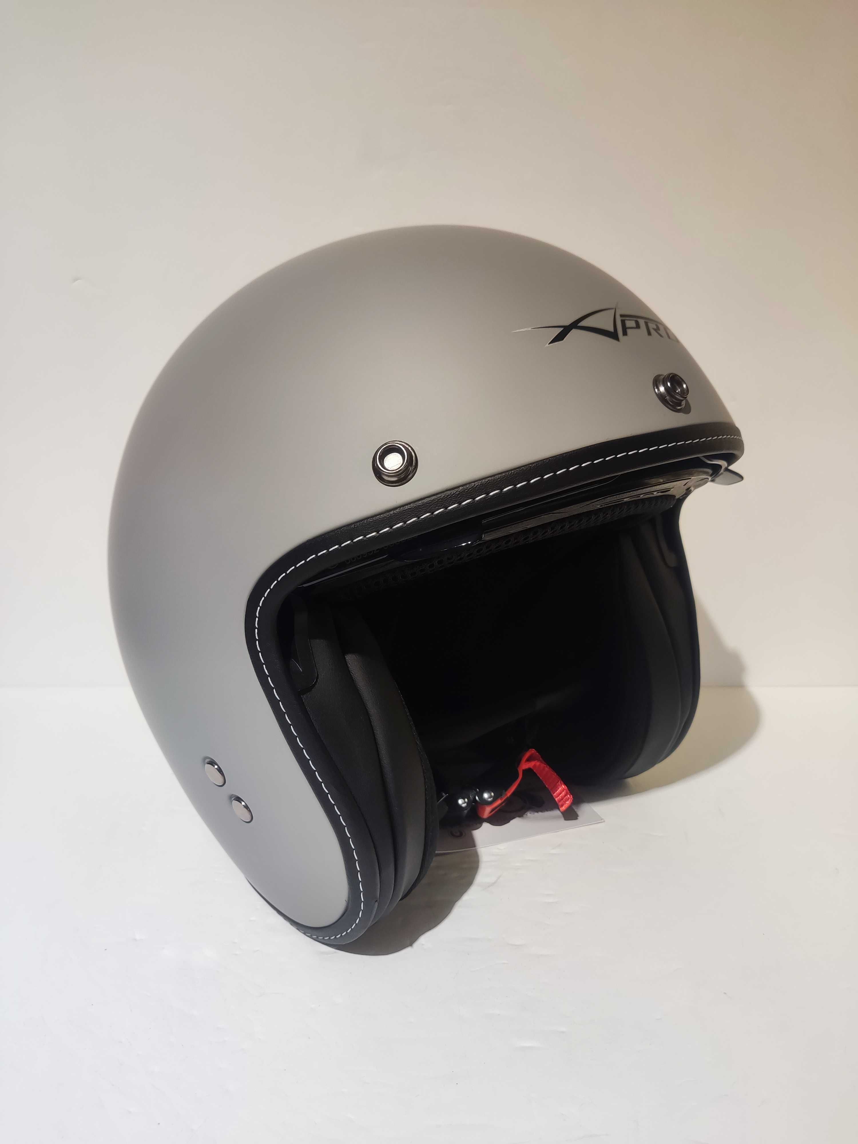 Capacete clássico aberto 3/4 caféracer chopper mota scooter novo