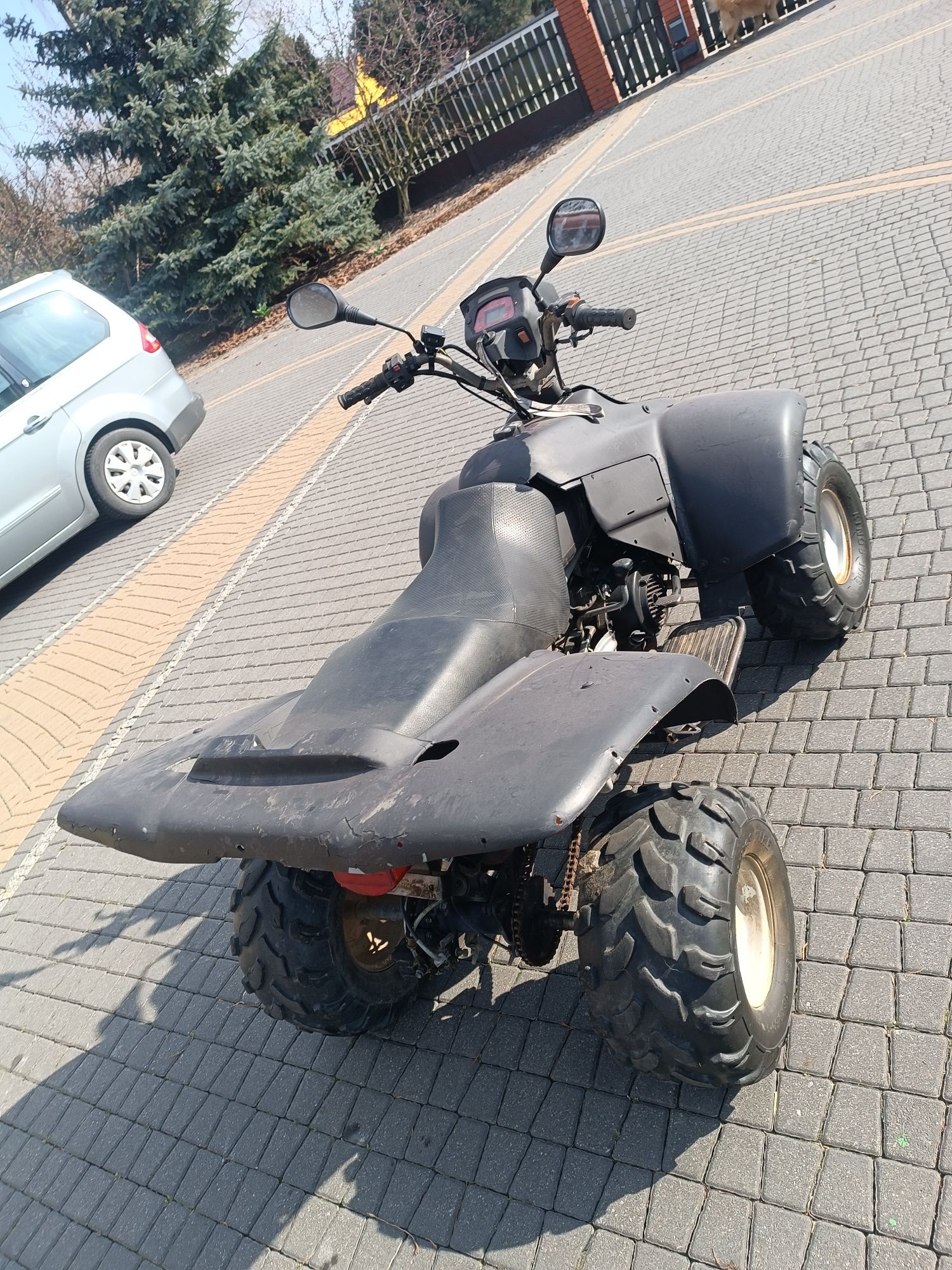 Quad 150 keeway pług  zamiana zamienię motocykl quad cross prl auto bu