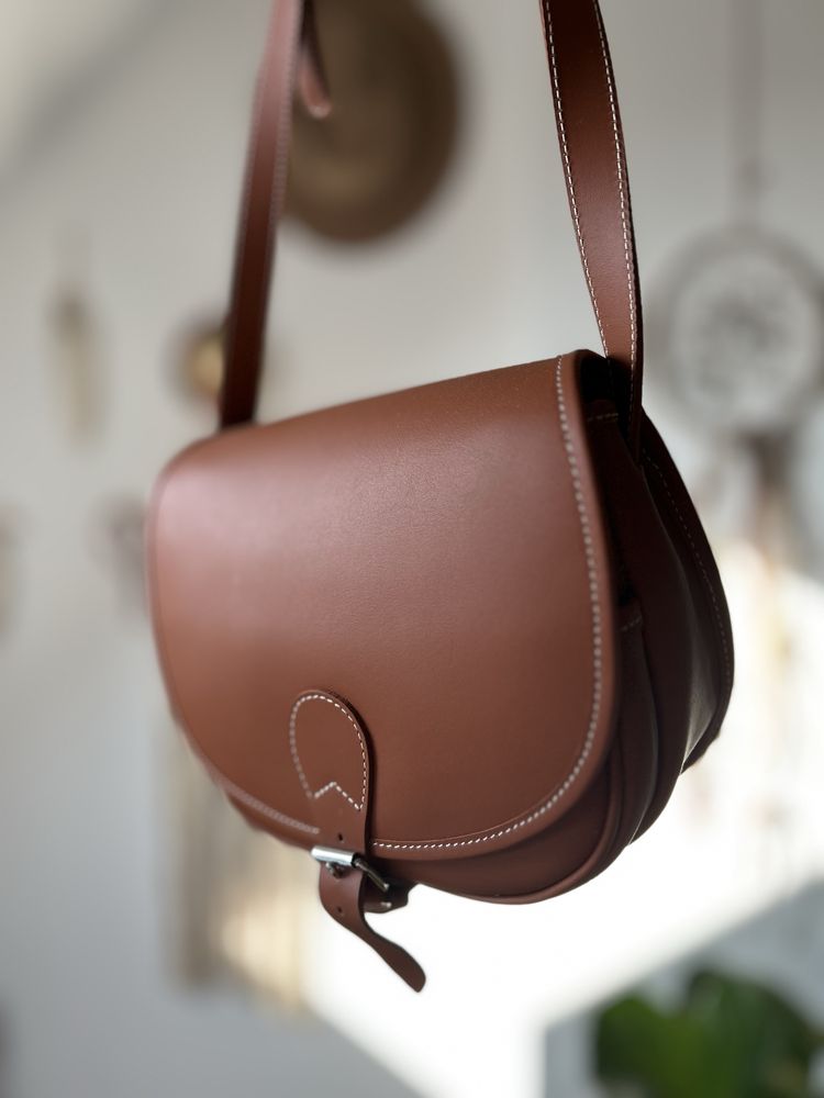 Torebka 100% skóra crosna natural bags