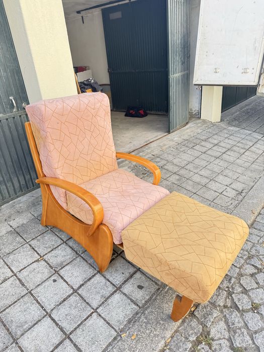 Cadeirão com chaise