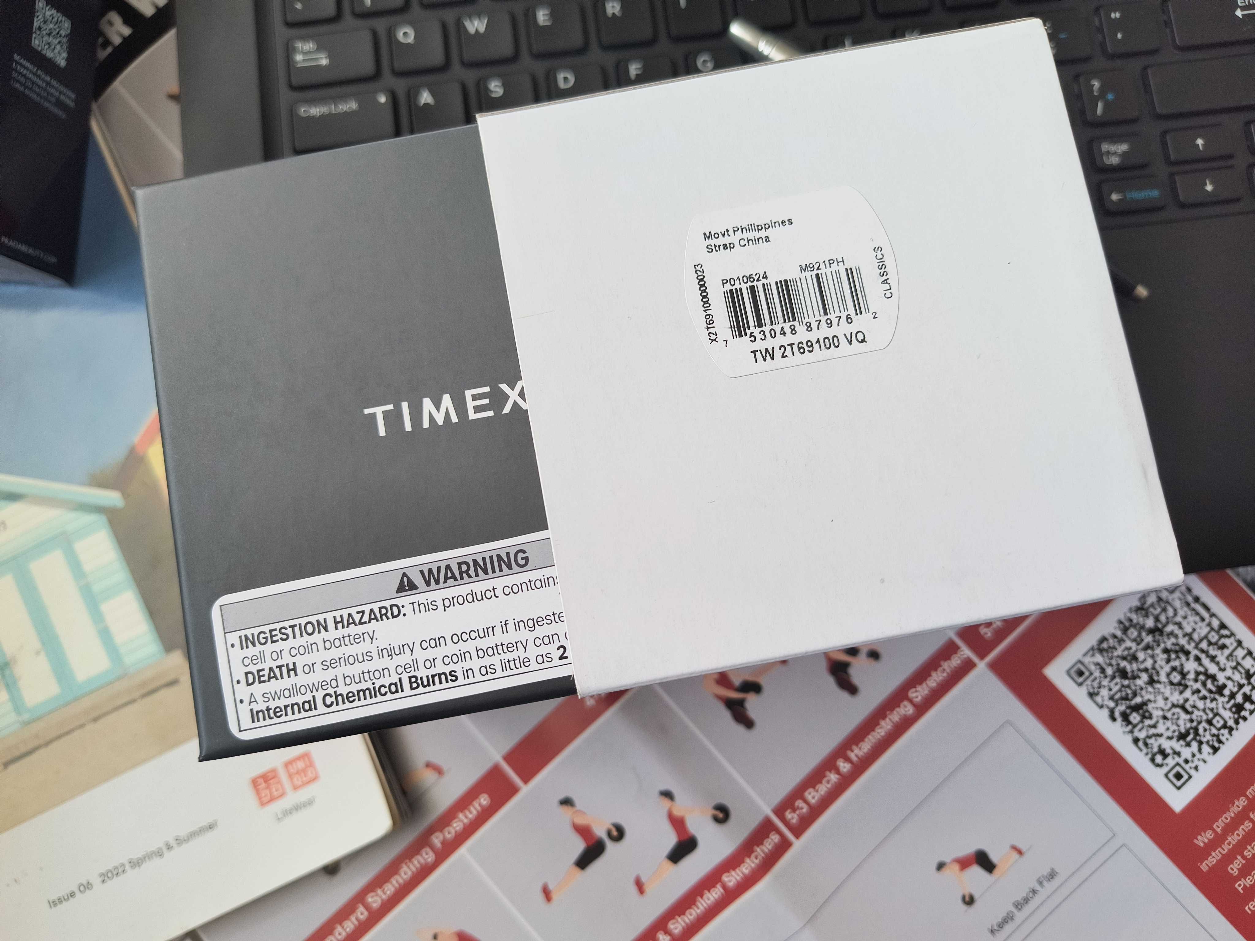 Часы Timex Chronograph 41mm Tw2T69100VQ с подсветкой Indiglo