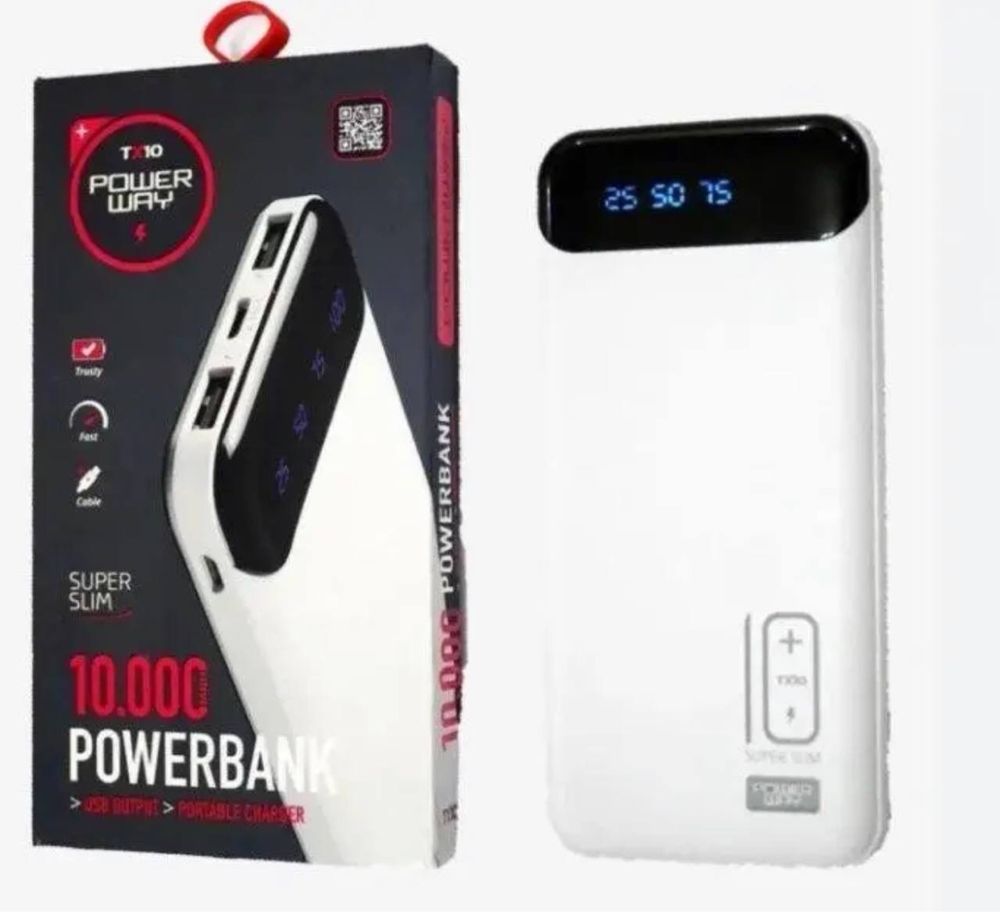 ОПТ! Power Bank 10000mAh Hoco J102 PD20W+QC3.0 павербанк PowerBank