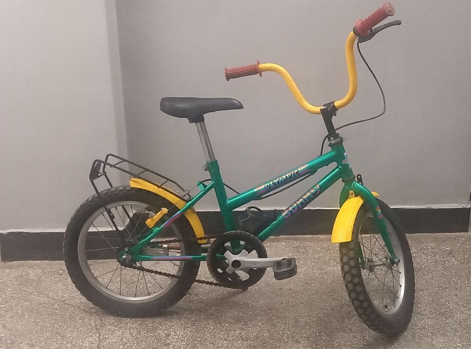 Rower dziecięcy Olympic bunny :)