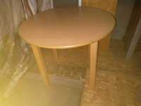stół mały okrągły, wysoki 75 cm - możliwy transport