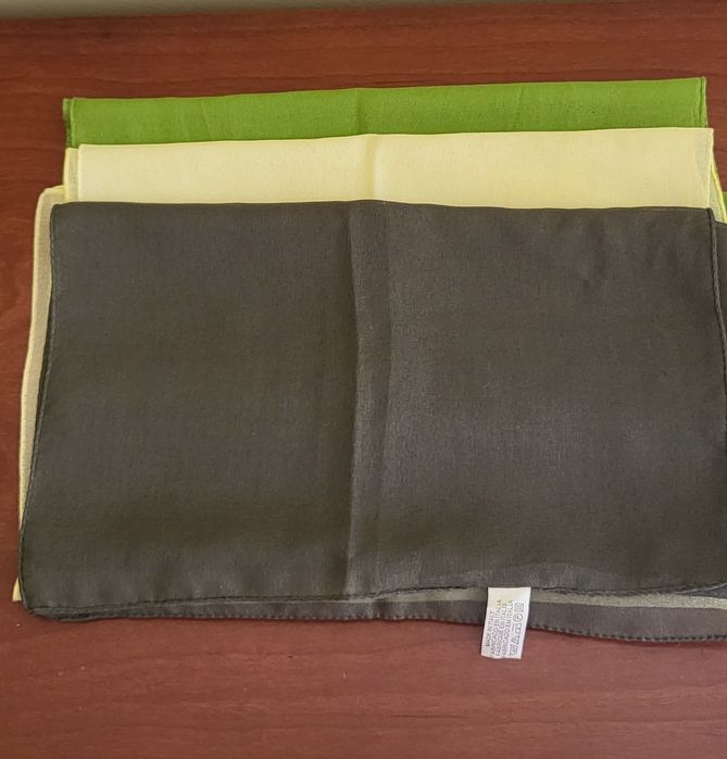 3 lenços para por ao pescoço