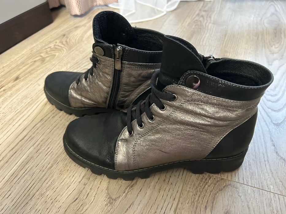 Черевики весняні жіночі шкіряні