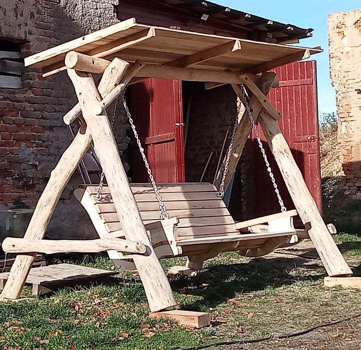 Huśtawki dębowe ,meble