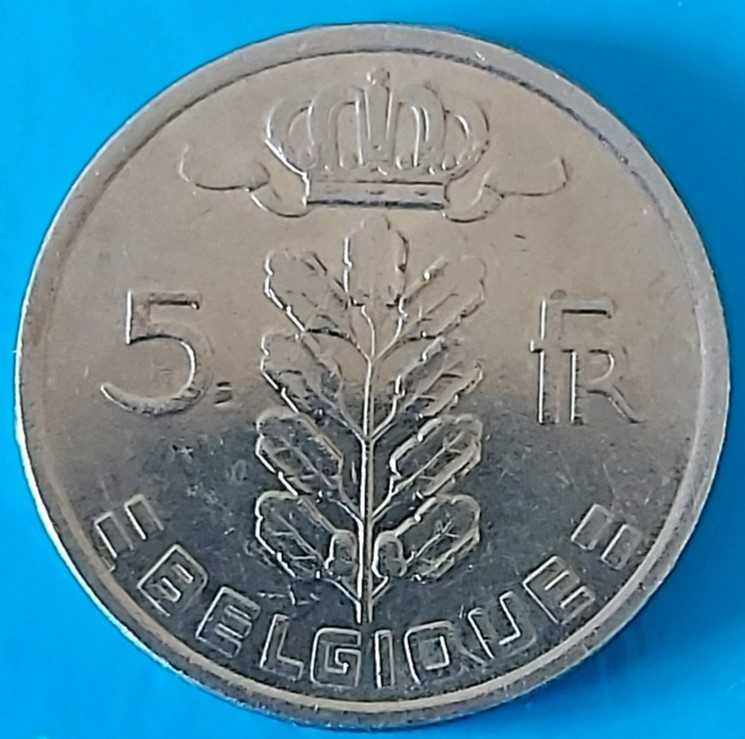 5 Francos de 1978, da Bélgica