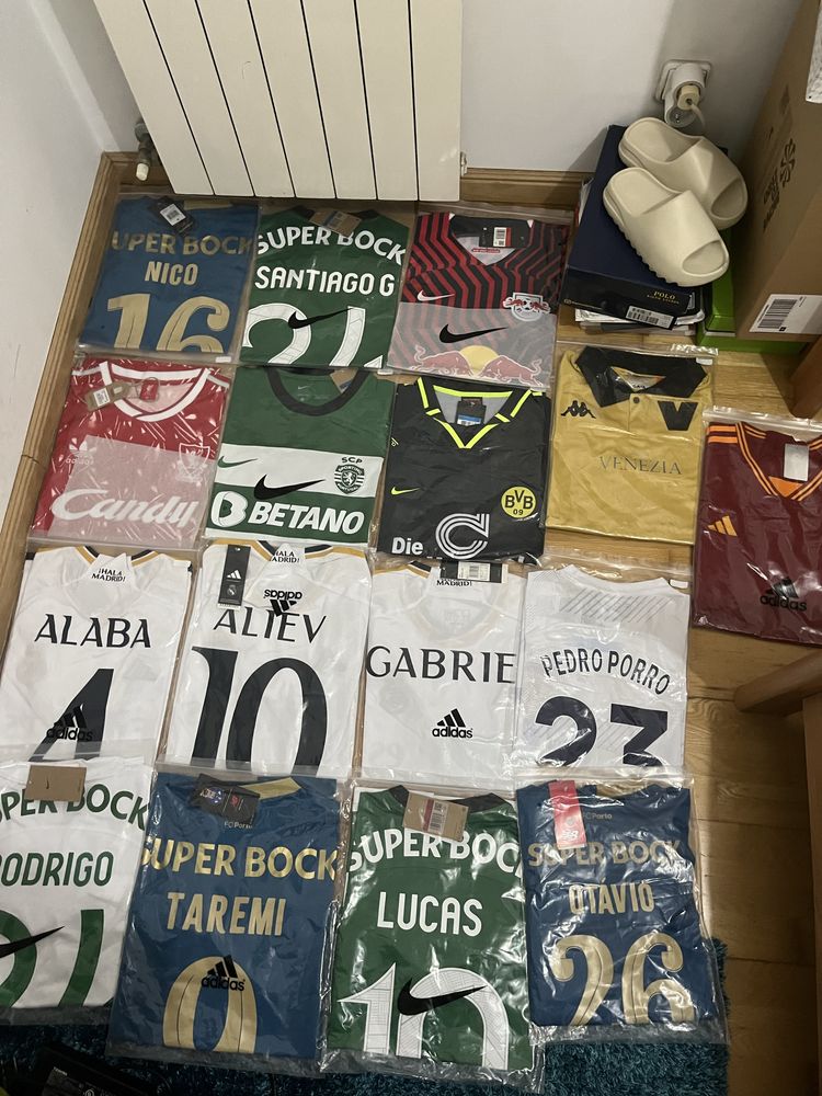 20 a unidade - Camisolas futebol