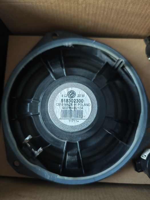 Głośniki przód L+P + wysokotonowe Fiat/Opel/Ford KA