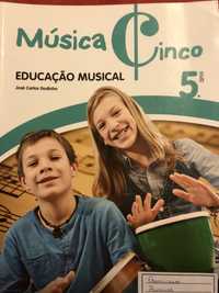 Livros de Educação Musical 5° ano