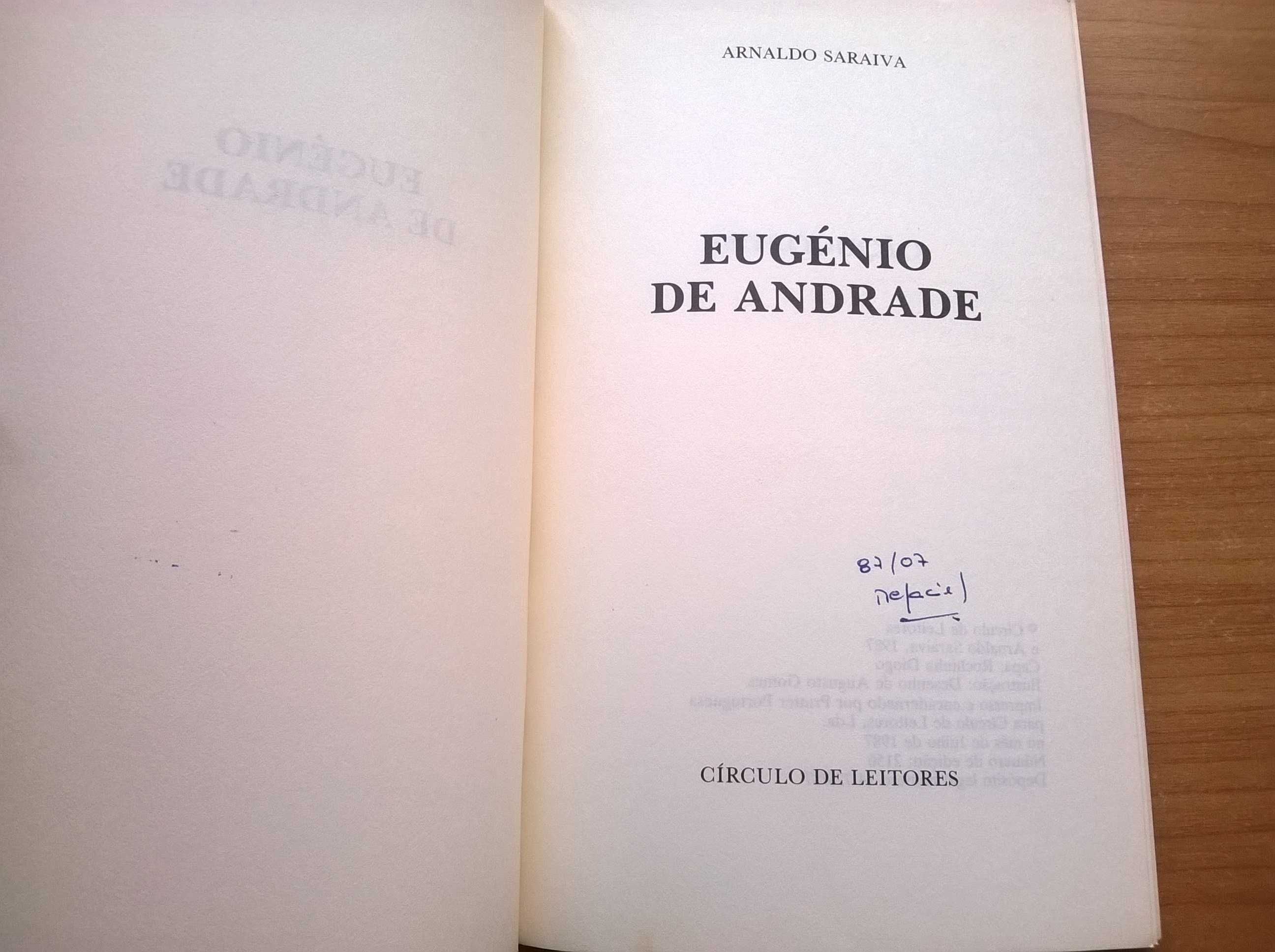 Eugénio de Andrade - por Arnaldo Saraiva