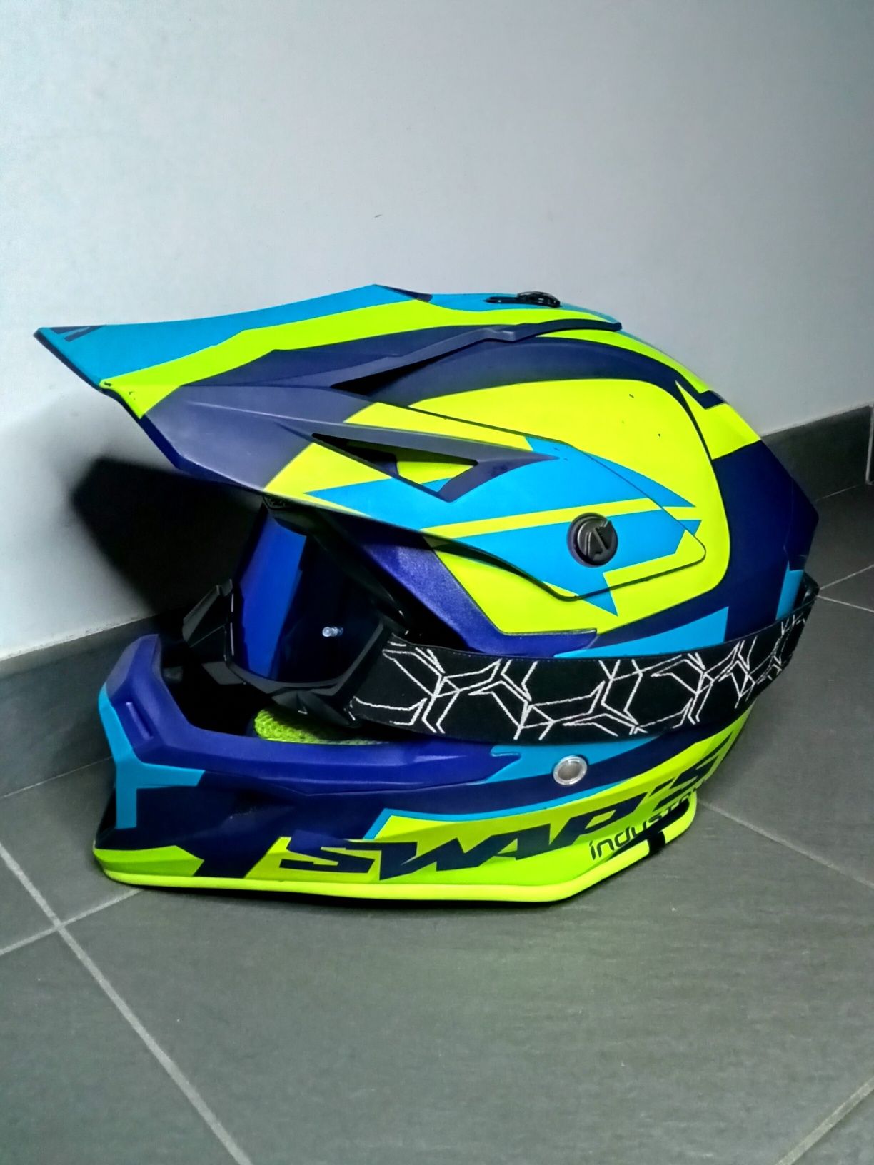 Capacete de mota swap's