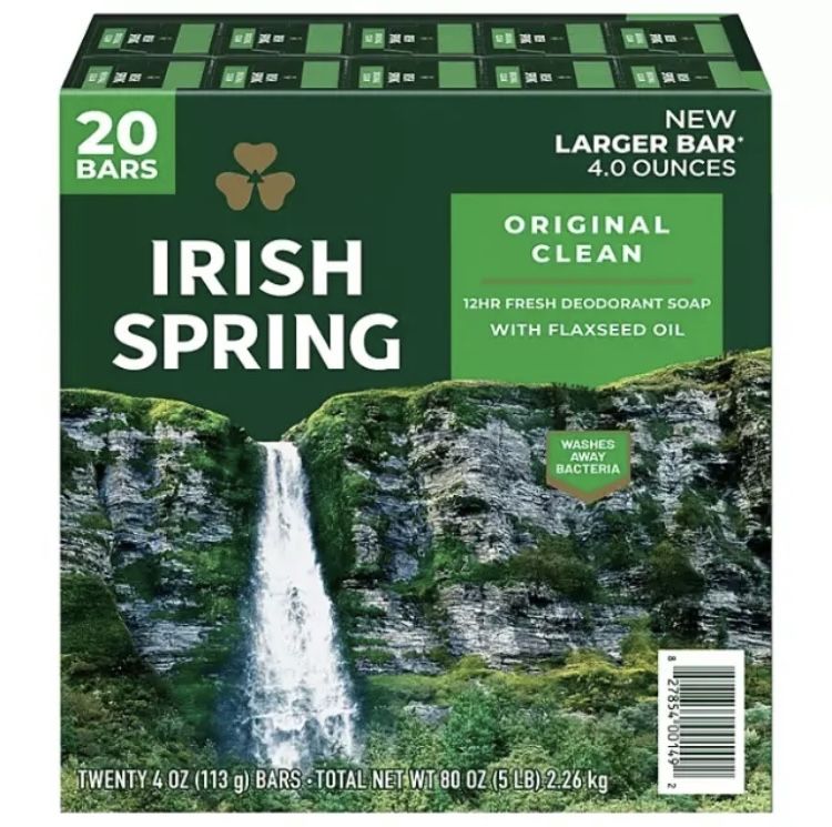 Мило Irish spring Original Clean Bar Soap 113 грам