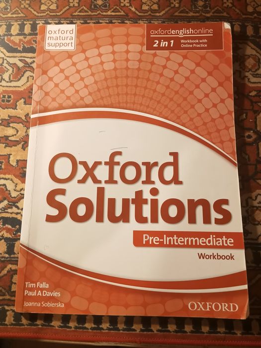 Oxford Solutions. Pre-intermediate
