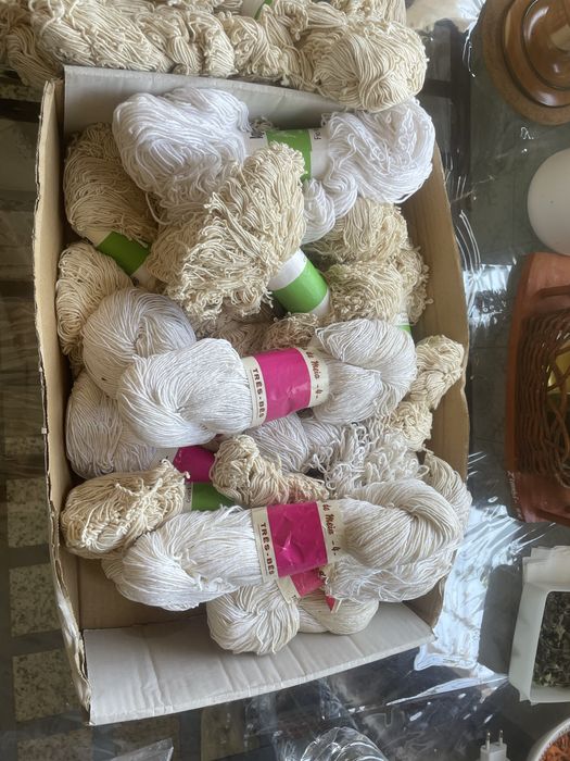 Linhas de crochet varios tipos