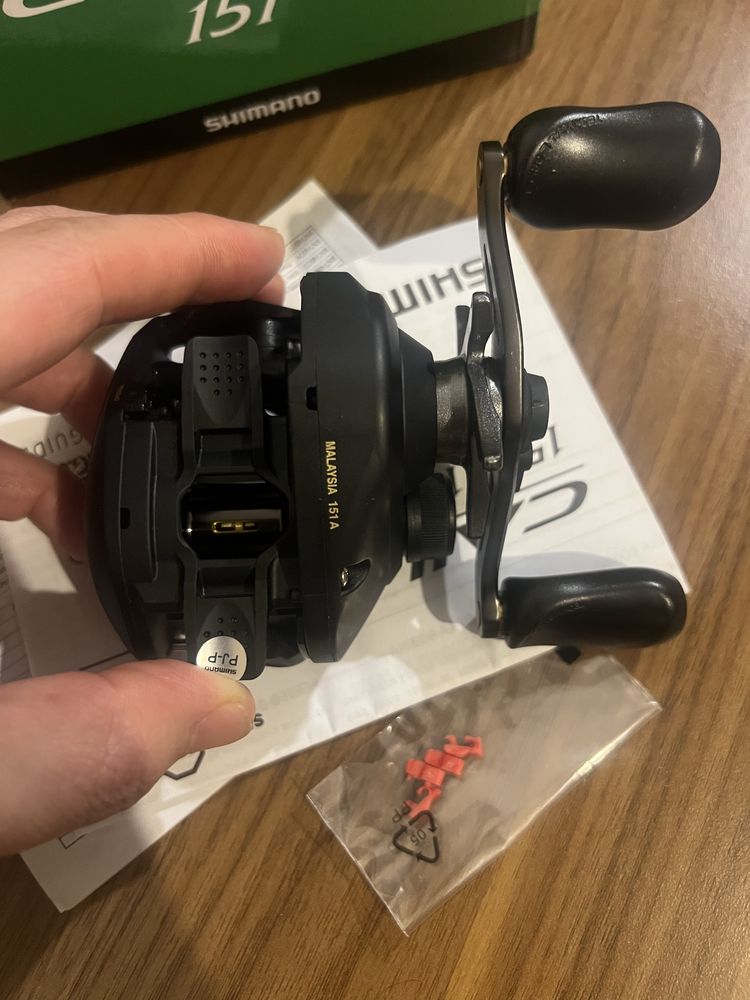 multiplikator Kołowrotek Shimano caius 151 jak nowe