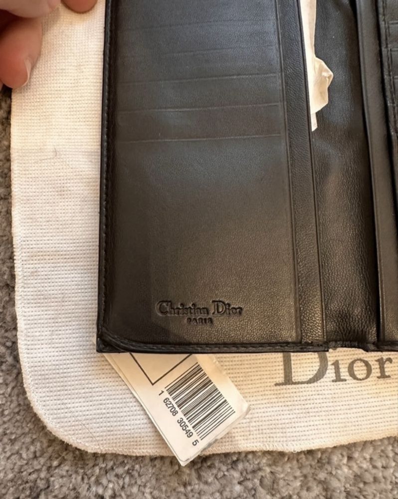 Carteira Christian Dior longa