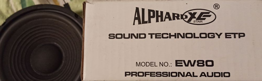 Głośnik nowy niskotonowy Alphard EW80