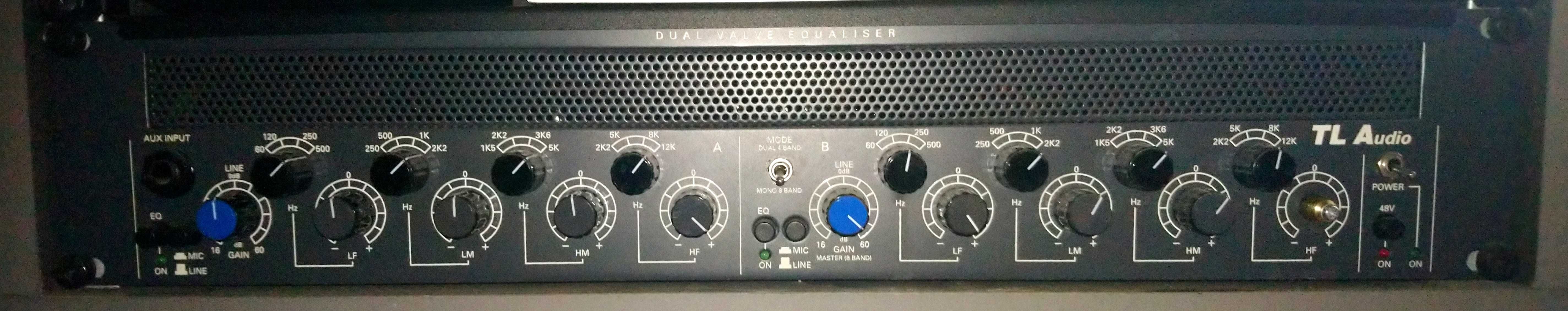 Korektor i preamp lampowy TL AUDIO EQ1