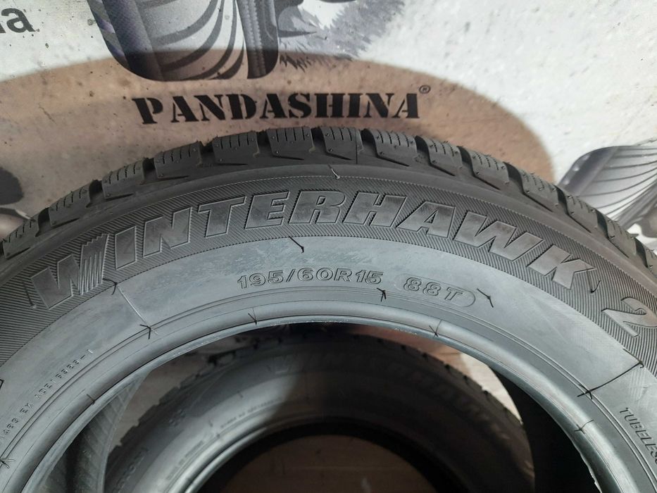 Шини 9мм 195/60 R15 FIRESTONE WinterHawk 2 EVO зима сток