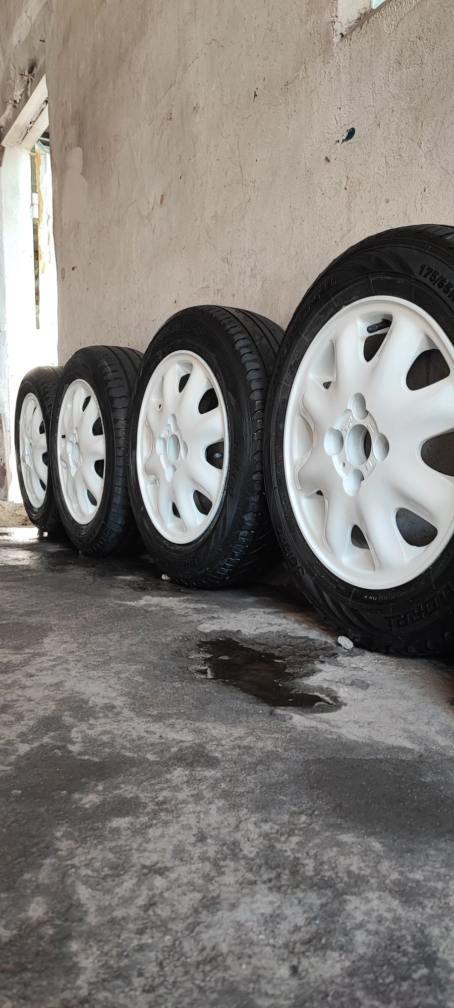 Колеса ,диски.шины  R14*4*100 ваз, Dewoo,opel