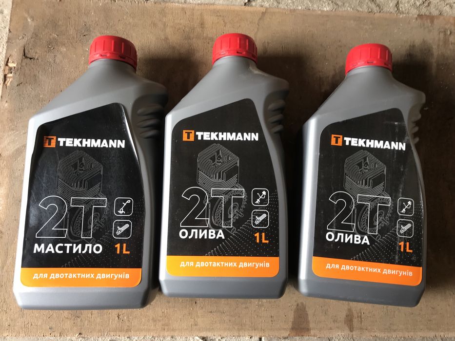 Олива моторна Tekhmann для 2-тактного двигуна 1л