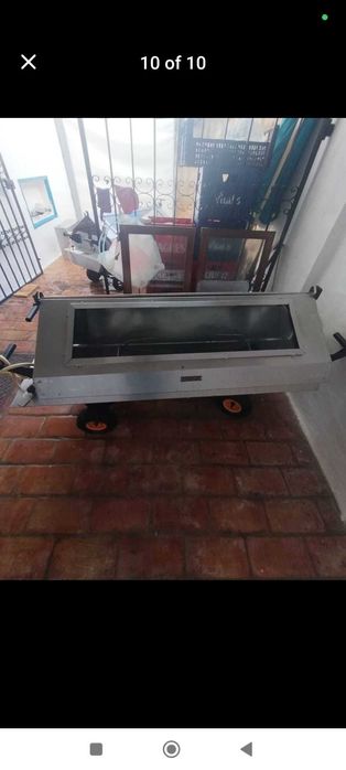 Máquina de assar porco importada de Inglaterra, Hog roast machine