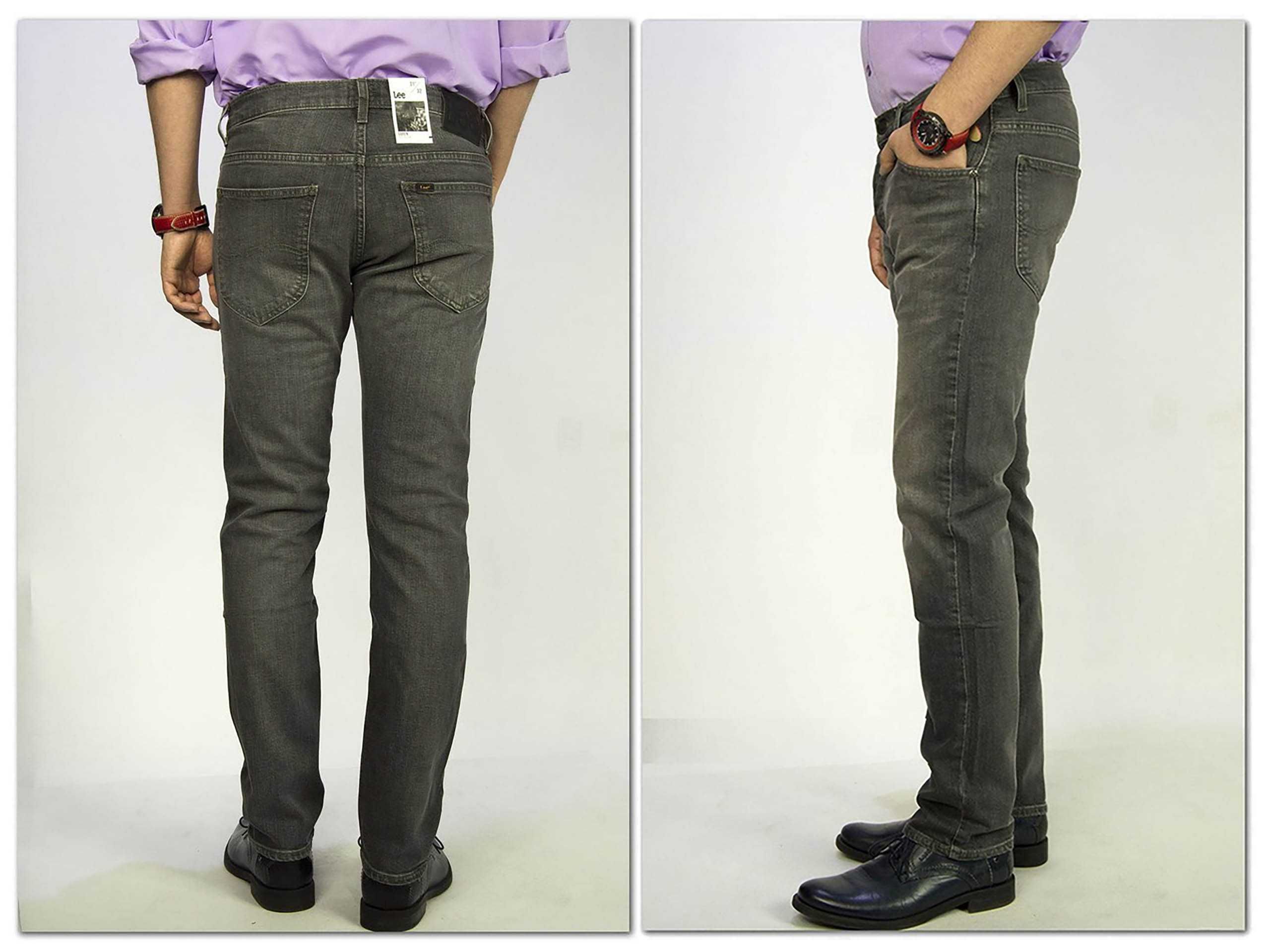 Spodnie męskie Lee Daren Grey Worn W28 L32