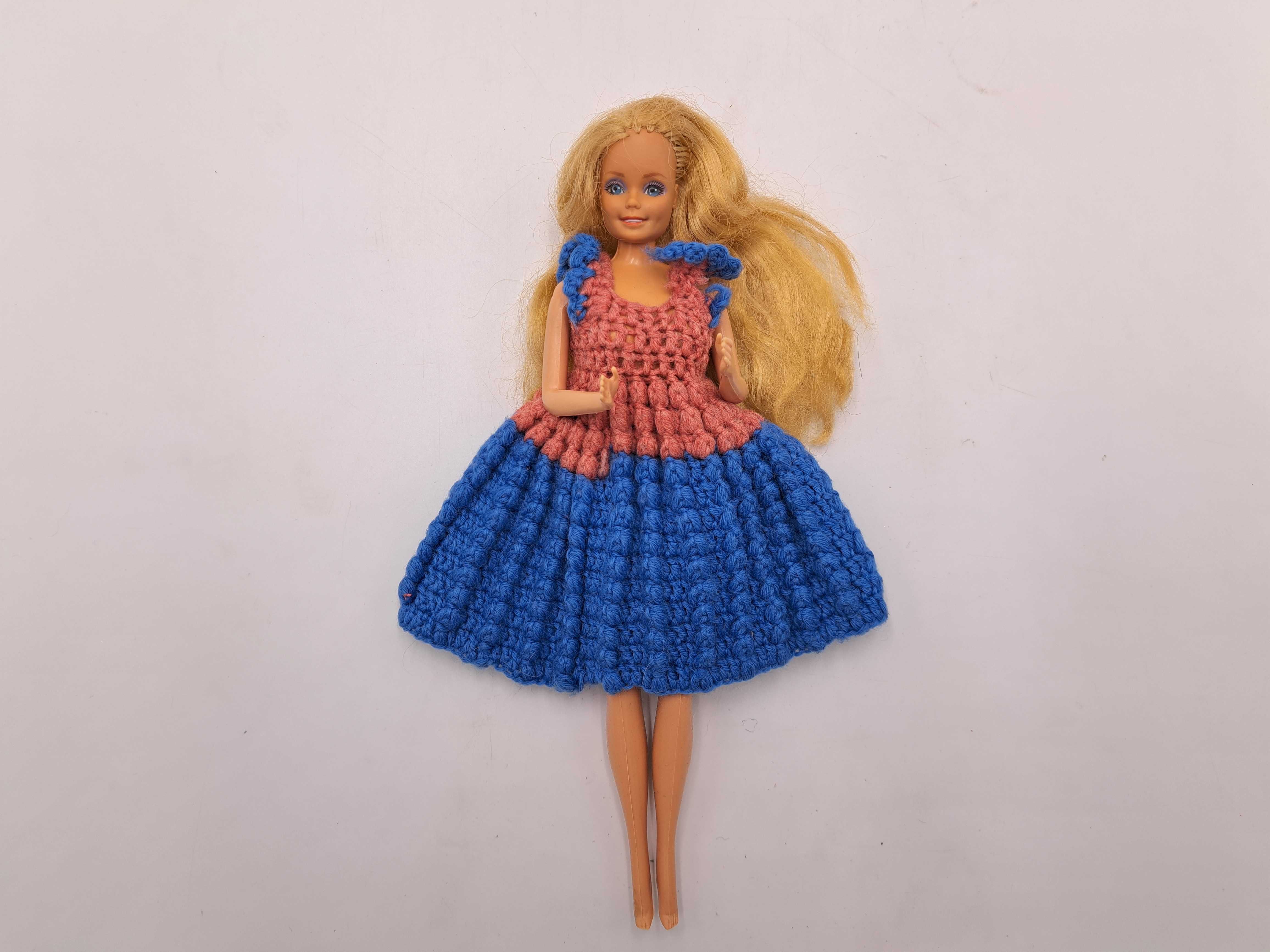 Lalka Barbie Mattel długie włosy blond, vintage