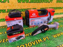 Serra de Mão a Bateria - DAEWOO - Bateria 18v 2ah - Carregador - NOVAS