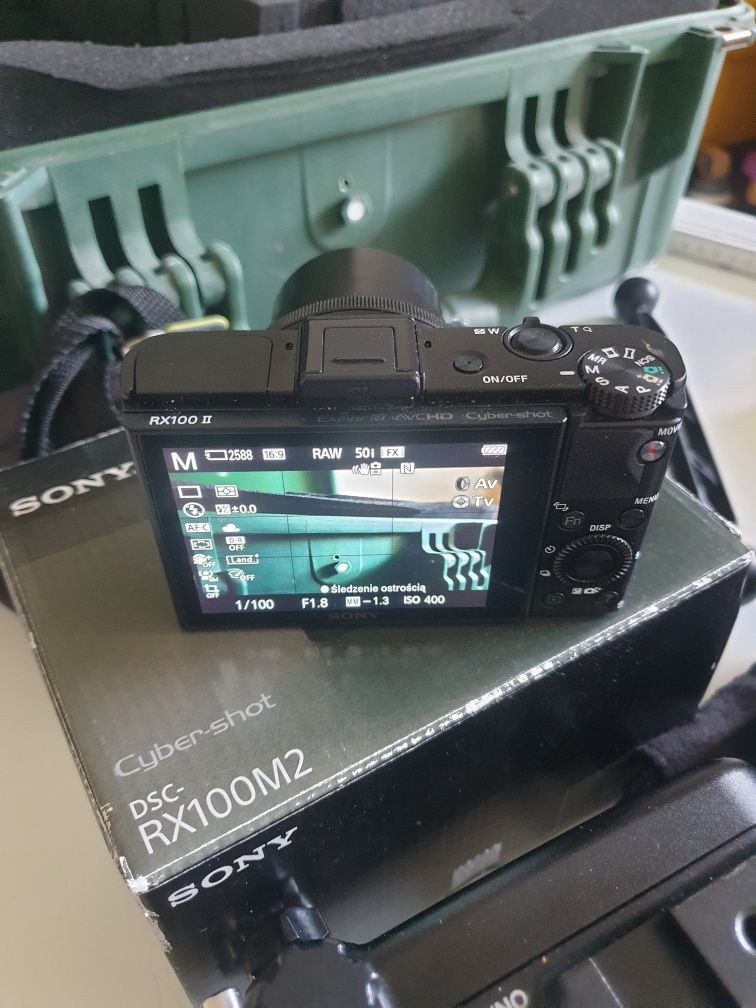 Aparat Sony RXM2 do fotografii podwodnej z obudową aluminiową do 100m