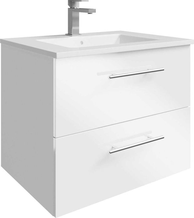 Szafka łazienkowa 60x45 z umywalką ceramiczną NOWA WYSOKA JAKOŚĆ
