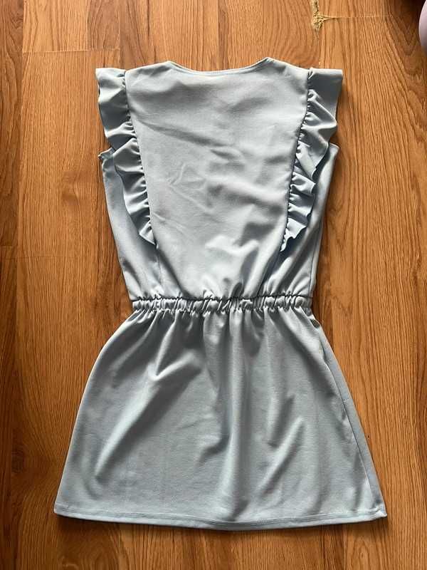 Elegancka sukienka błękit niebieska Pakuten S/M